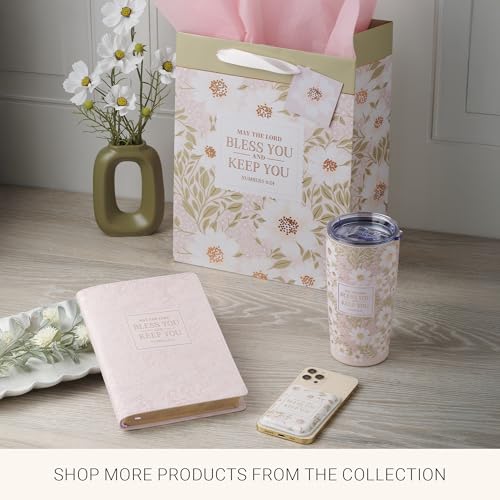 Image of Christian Art Gifts Large Gift Bag with Tissue Paper, Lord Bless You