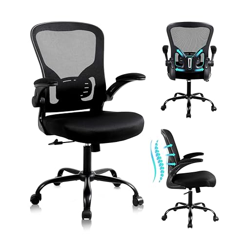 Flysky Mesh Office Chair, Ergonomic Computer Desk Chairs for Home...