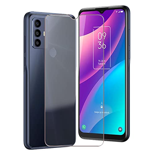 WXPPJ Cristal Templado para TCL 30E (6.52'), [1 piezas] Templado Protector de Pantalla para TCL 30E, Antiarañazos, 9H, Antihuellas, Protector de Pantalla Ultra Resistente.