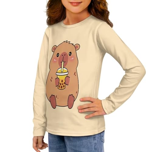 Ystardream Cute GraphicTees for Girls Long Sleeve Shirts for Casual School Everyday Loung Wear4