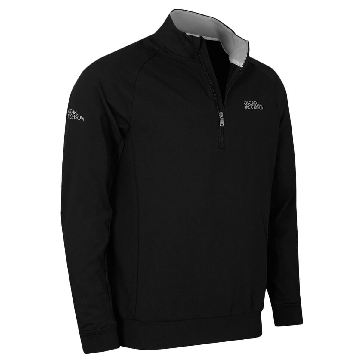 Oscar Jacobson Men's Black Trent Tour Sweater - L