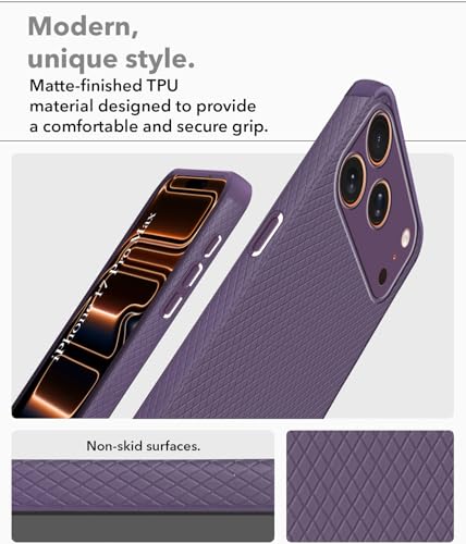 Image of Jkobi Liquid Silicone Back Cover Case for Apple iPhone 17 Pro Max (Camera Protection | Side Grip Texture | Soft and Flexible)