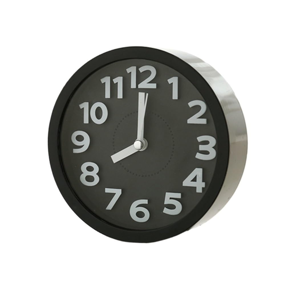 Hrwly D Esktop Clock Bedside Mute Quartz Ornaments Alarm Electronic(D)