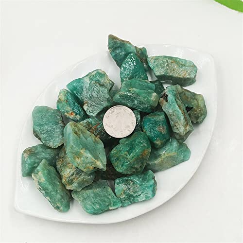 Amazonita de 100g un regalo de decoración del hogar original 6