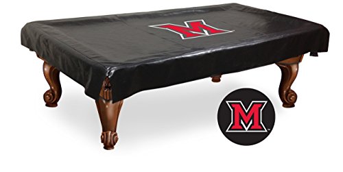 NCAA Miami (Ohio) Redhawks Billiard Table Cover, 8-Feet