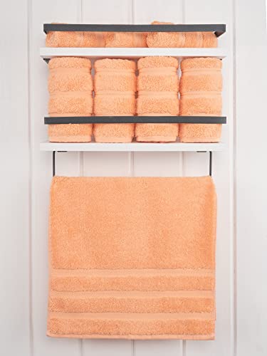 image for American Soft Linen Luxury Hand Towels for Bathroom, 600 GSM 100% Cott