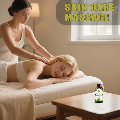 Image of Melissa Essential Oil for Diffuser Candles Massgaes,Melissa Oil 4 oz
