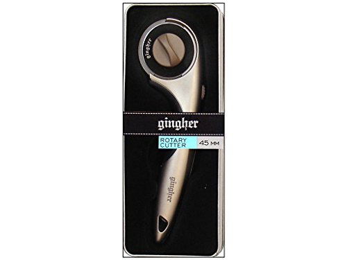 Gingher 12-19707097 45mm Rotary Cutter, Right Handed