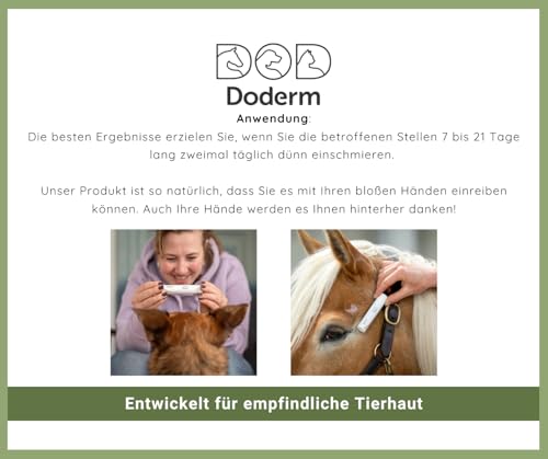 Doderm - SOS Hydro Repair Gel 15 ml - Gel für Hund, Katze und Pferd - für akute Hautprobleme, Juckreiz, Hot Spots, Sonnenbrand, Hautirrationen, Wunden, Kratzer, Allergie, Pflege