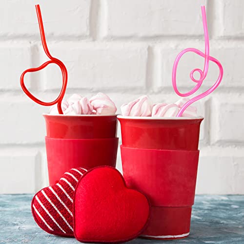36 Pitillos de Plástico para Fiesta San Valentín miniatura 3