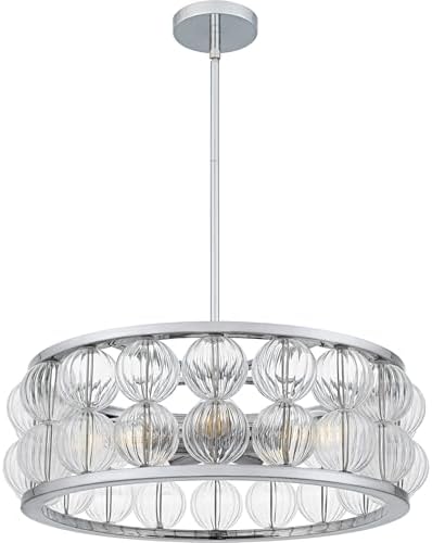Quoizel Terrarock 5-Light Polished Chrome Pendant