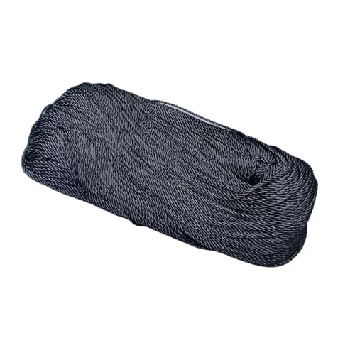 Scienctoress Diámetro 2 mm-6 mm * 1 m de Largo Cuerda de Grafito Cuerda de Fibra de Carbono Conductiva Resistencia a Altas temperaturas(Dia 5mm x 1 m)