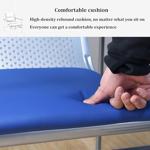 Gepolsterter Infusionsstuhl, verstellbare Armlehnen und Stahlrahmen für Wartezimmer und Labor