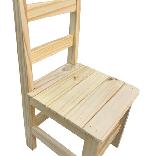 Conjunto Mesa Infantil Madeira Maciça Resistente 2 Cadeiras