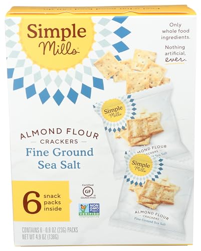 Simple Mills Almond Flour Crackers, 4.9oz