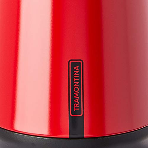 Bule Térmico em Aço Inox Vermelho com Infusor Tramontina Exata Vermelho 750ml