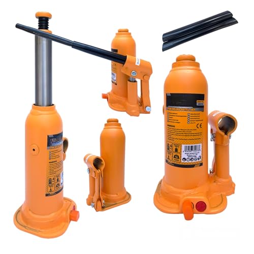 Crick Idraulico A Bottiglia Per Auto Cric Sollevatore Martinetto 4 Tonnellate