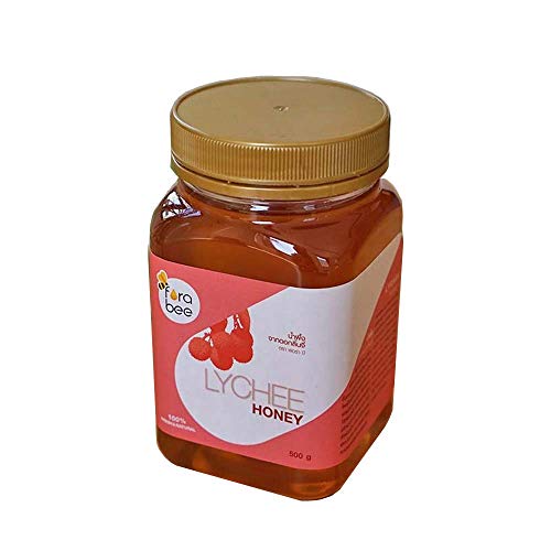 天然 非加熱 ライチはちみつ(ライチの花の蜂蜜)、お得な500g容器入り