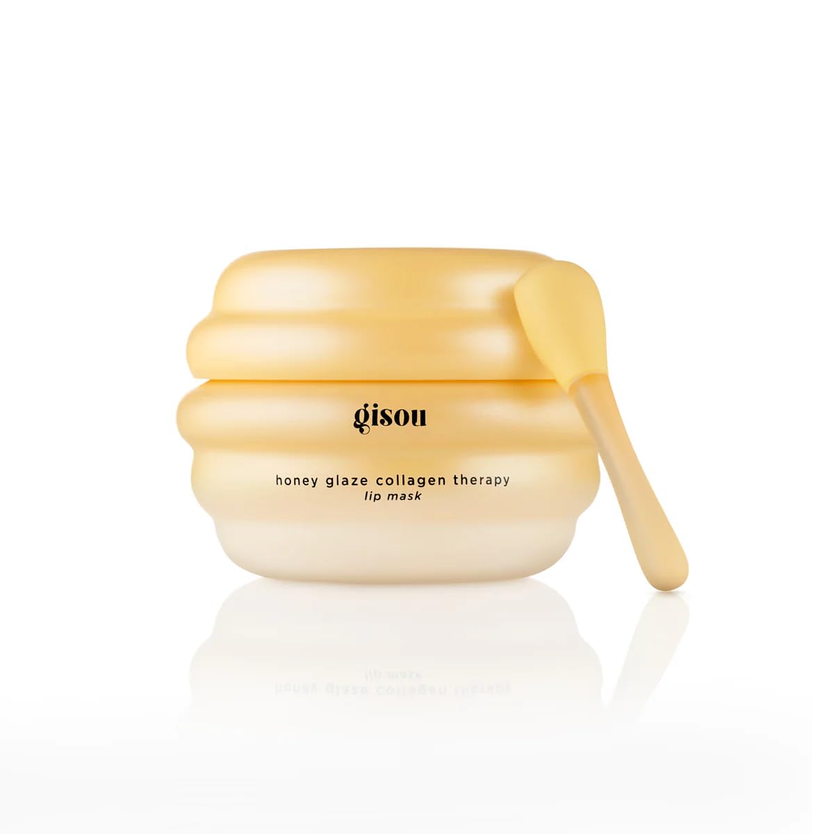 Gisou Honey Glaze Collagen Therapy Lip Mask - Intense Hydration, Visible Repair & Glazed Shine with Mirsalehi Honey, Collagen Active & Hyaluronic Acid