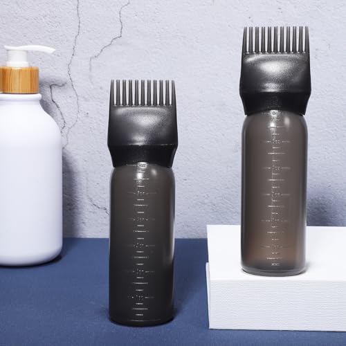 Flacon applicateur pour cheveux avec peigne intégré Ciieeo x2 - 5