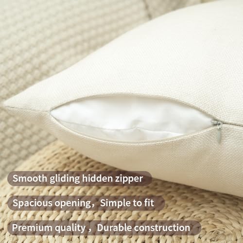 GEEORY Fall Pillow Covers 18x18 Set of 4, Buffalo Plaid Pumpkin and Maple Leaves Autumn Decorative Throw Pillows Farmhouse Decor Thanksgiving Decorations Cushion Case for Sofa