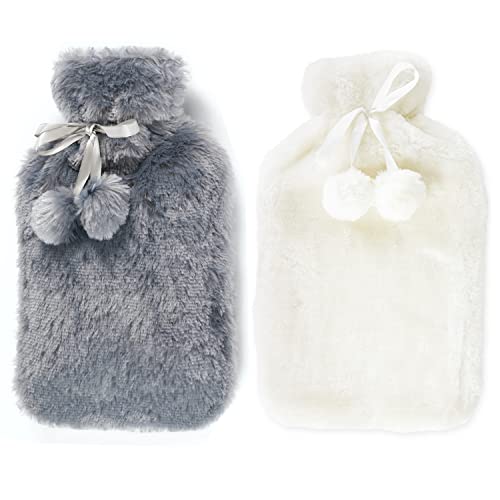 Bouillotte caoutchouc naturel 2L contre les pieds froids en hiver