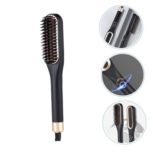 Cepillo eléctrico alisador de cabello y barba portátil miniatura 7