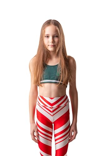 Leggings disfraz Navidad para niñas Santa Claus miniatura 3