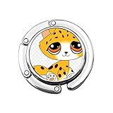 Design: Die rutschfeste Matte ist auf dem Tisch befestigt, sodass Ihre Tasche leicht am Tisch aufgehängt werden kann. Achten Sie darauf, den Tisch nicht zu dick zu verwenden.