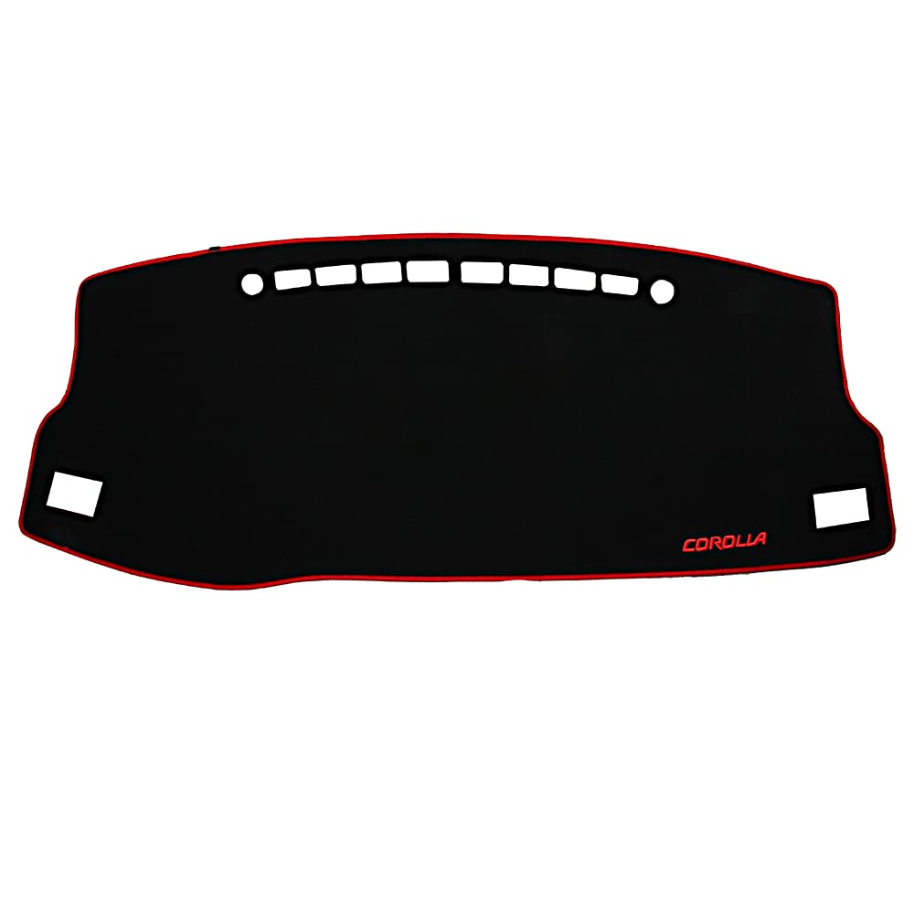 Generic Car Light Instrument Panel Sunscreen Dashboard Mats Cover for Toyota New Corolla (2014-2018)