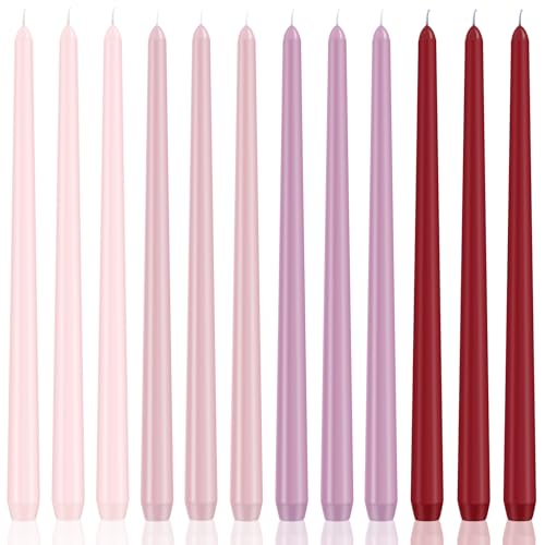 Bougies coniques pour fête de mariage et décoration de table chic