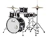 Pearl RS584CC31 Roadshow 4-Piece Drum Set, Jet Black #4