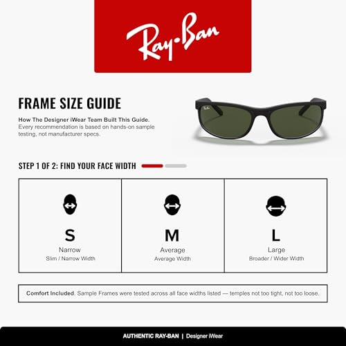 Image of Ray-Ban RB2027 Predator 2 Rectangle Sunglasses for Men for Women