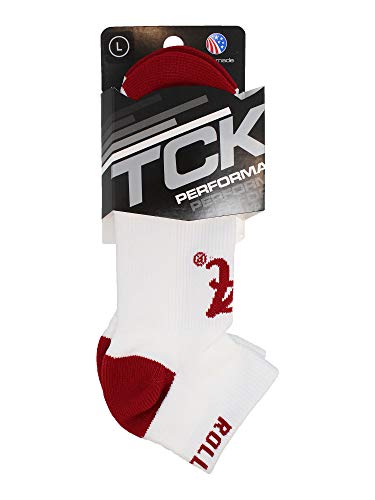 Alabama Crimson Tide Socks Footie No Show3