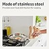 Amazon Basics Stainless Steel Cookware Set, 5-Piece Set, All Cooktop Friendly, Dishwasher-Safe #2