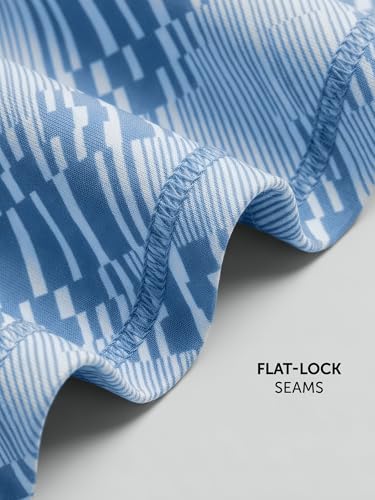 Image of XYXX Men's Matrix Super Combed Cotton Blend Geometric Antimicrobial Trunks with No Marks Waistband