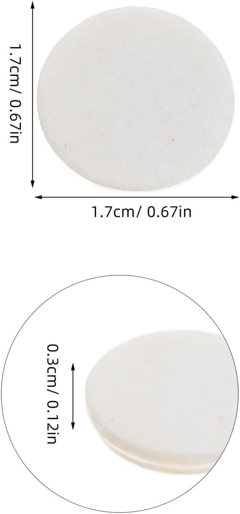 Gadpiparty 17pcs Clarinet Pads, Clarinet Pads Replacement Kit, Woodwind Instrument Cushions for Repair and Maintenance image 4
