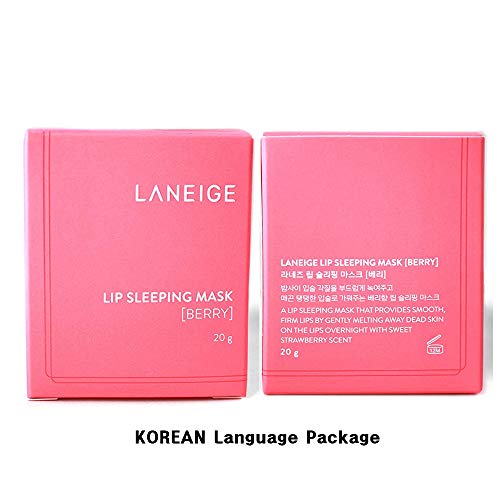 Buy LANEIGE Lip Sleeping Mask Berry 20g (Renewal Korean Language) + Oil