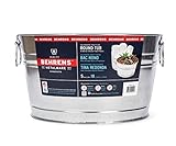 Behrens TV205351 Steel 0GS Galvanized Round Tub, 5 Gallon, 5-Gallon