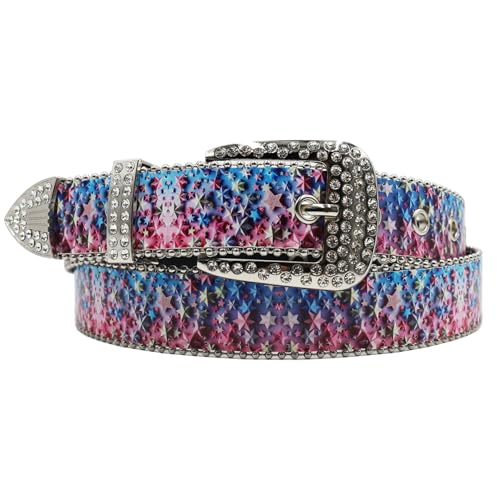 Ceinture colorée pour femme pour pantalons, jeans et jupes