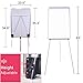 maxtek Easel White Board - Magnetic Tripod Whiteboard Portable Dry Erase Board 36 x 24 inches Flipchart Easel Board Height Adjustable, 3' x 2' Portable White Board