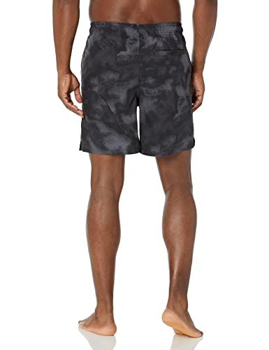Under Armour Men's Standard Compression Lined Volley, Swim Trunks, Shorts With Drawstring Closure & Elastic Waistband, Black Sand Camo #TOP4