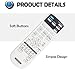 Universal Projector Remote Control for Epson Projector Home Cinema, Powerlite, EB-, EX, VS, H, BrightLink, EMP- Series Projectors. Available universally with Different Models