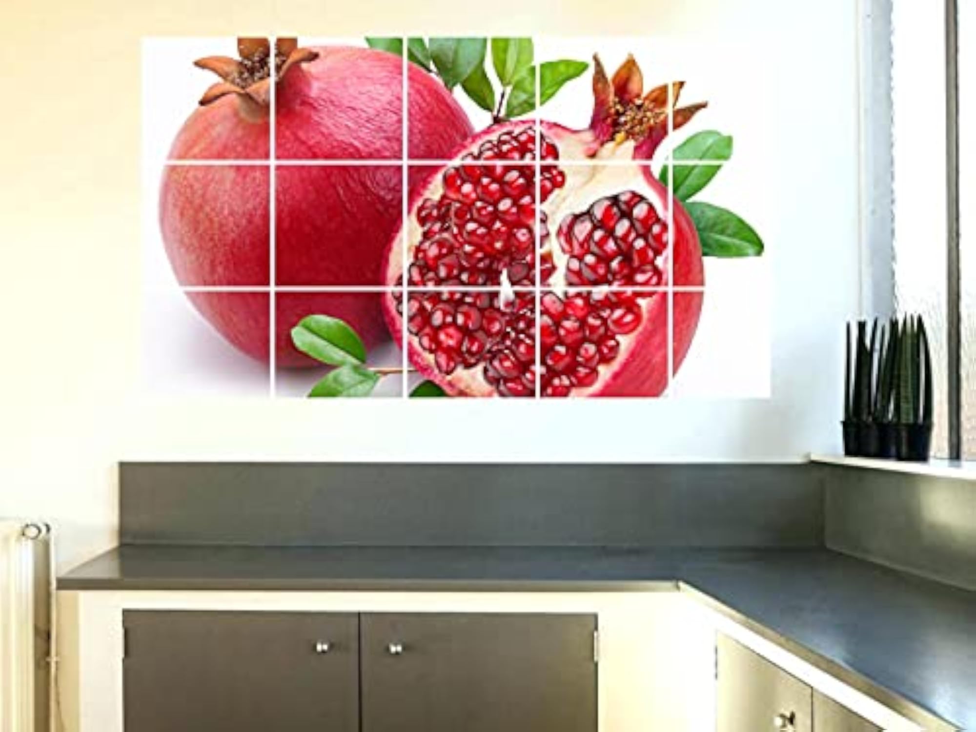 Half A Pomegranate Kitchen Wall Sticker