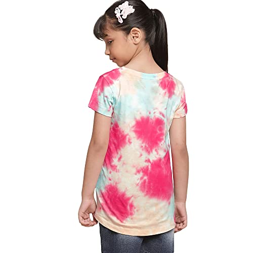 Image of Kidsville Girl's Printed Regular Fit T-Shirt