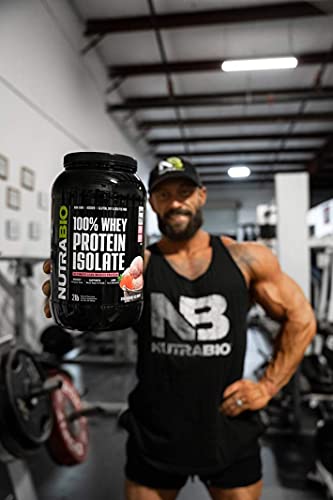 NutraBio 100% Whey Protein Isolate - Complete Amino Acid Profile - 25G of Protein Per Scoop - Soy and Gluten Free - Zero Fillers, Non-GMO, Protein Powder - Chocolate, 5 Pounds - Image 5