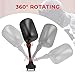 Motorcycle Rear View Mirrors Compatible with Ninja ZX6R ZX10R Ninja 636 Ninja 650 ZX6R 2005-2008 ZX-10R 2004-2010 Ninja 650 2009-2017