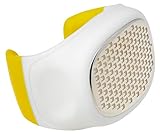 Chef'n Palm Zester/Citrus Zester Grater with Stainless Steel Blades, Yellow