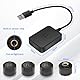Avutrel TPMS Reifendruckkontrollsystem 0-8bar Reifendruck Monitor mit USB-Ladung, 4 Reifendrucksensor, Android Navigation Display KompatibilitäT, Universal-Tool für Autos Caravans Wohnmobil Wohnwagen