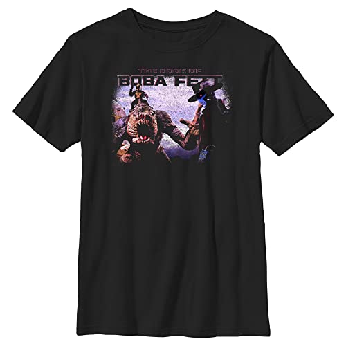 T-shirt Star Wars Boba Fett Cad Bane noir taille L idéal pour l'école